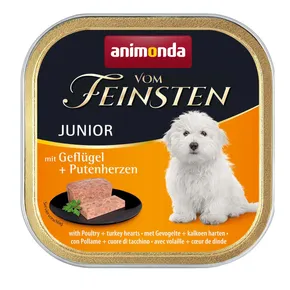 ANIMONDA Pastete JUNIOR - Geflügel, Putenherz 150g